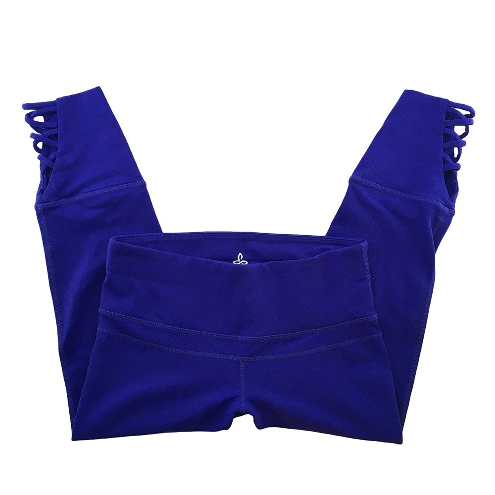 PRANA Deco‎ Capri Leggings • XS • cobalt blue